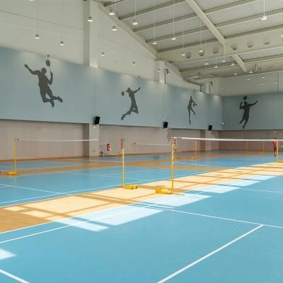 Pickleball ball plastic sports flooring